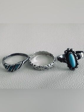 Silver Rings Trio